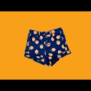 Orange slice denim shorts BDG🍊